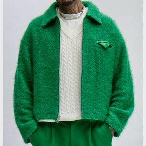 NovaMen Textured Cropped Jacket